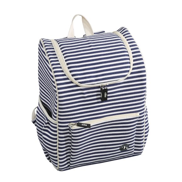 CILIO | Oceano | plecak termiczny, 28 x 18 x 37 cm, 14 l, biało-niebieski