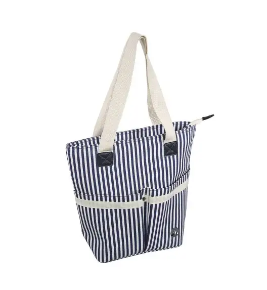 CILIO | Sabbia | torba termiczna, 34 x 15 x 37 cm, 16 l, biało-niebieska