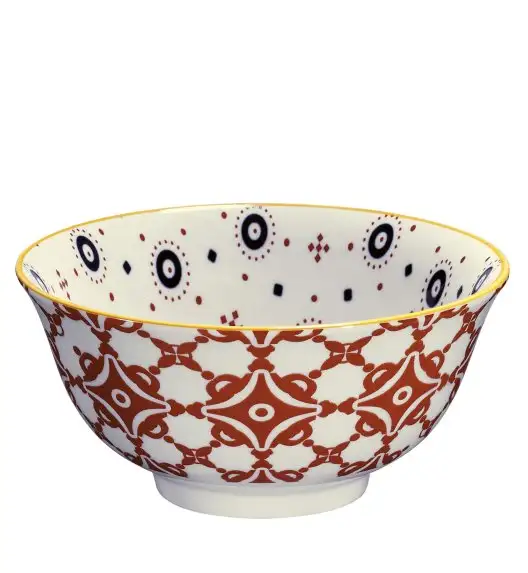 CILIO | Amici | miseczka, porcelana, śred. 15,5 cm, 0,5 l, kafelki
