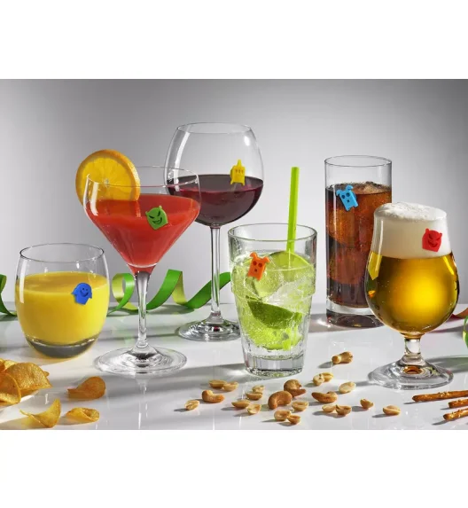 CILIO | Fantasma | znaczniki do kieliszków, 12 szt.