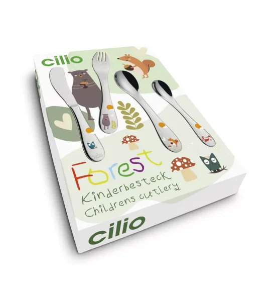 CILIO | Forest | sztućce dla dzieci, 4 el.