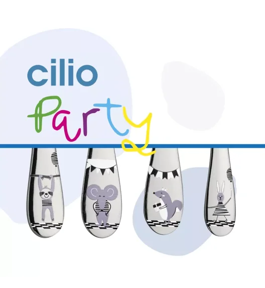 CILIO | Party | sztućce dla dzieci, 4 el.