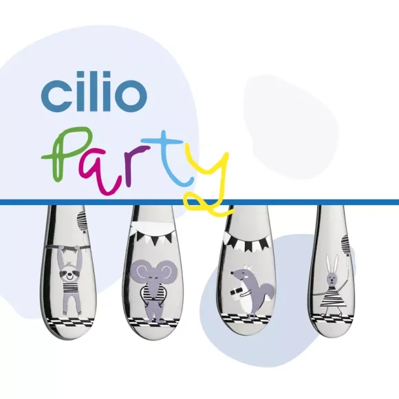 CILIO | Party | sztućce dla dzieci, 4 el.