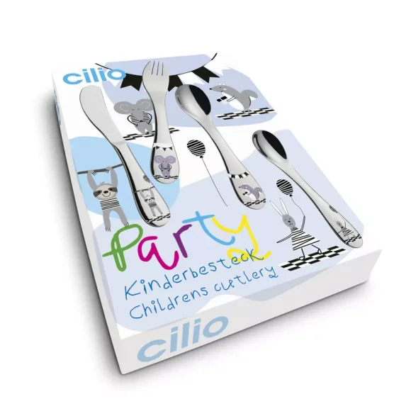 CILIO | Party | sztućce dla dzieci, 4 el.