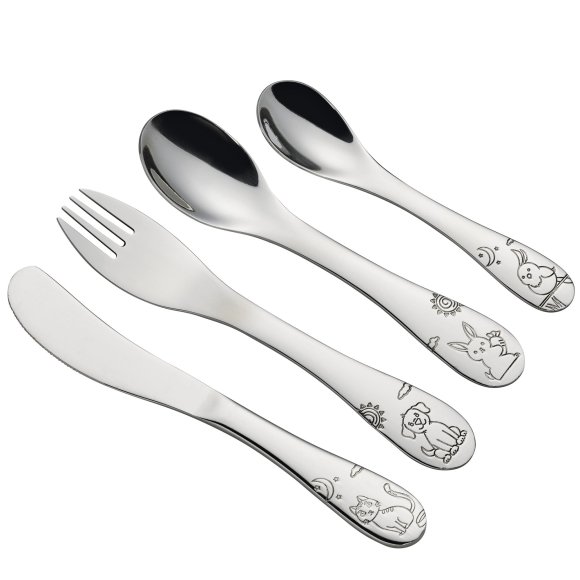 CILIO | Little Friends | sztućce dla dzieci, 4 el.