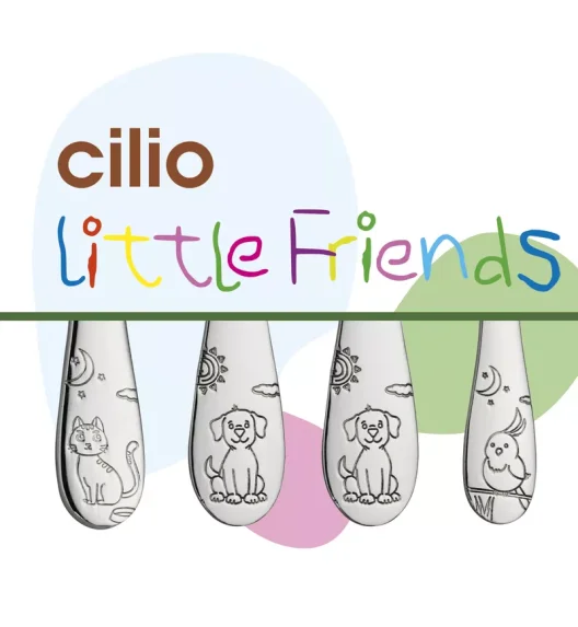 CILIO | Little Friends | sztućce dla dzieci, 4 el.