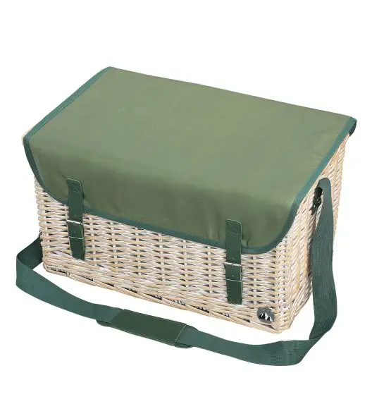 CILIO | Ponza | kosz piknikowy ze stolikiem, dla 4 os., 46 x 29 x 26 cm