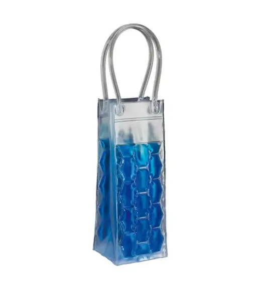 CILIO | cooler do wina, niebieski, 9 x 9 x 25 cm