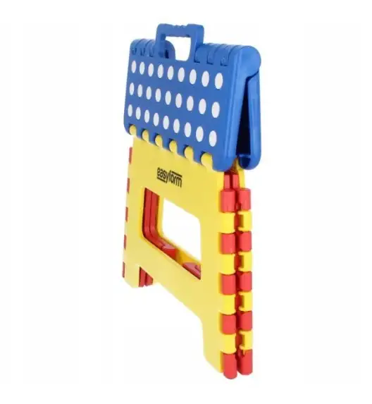 EASYFORM Stołek / Taboret składany antypoślizgowy 22 cm / multi kolor / tworzywo sztuczne