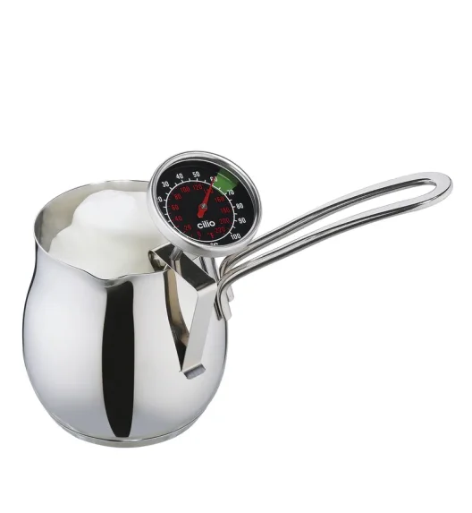 CILIO | termometr do mleka, stal nierdzewna, śred. 4,5 x 14 cm