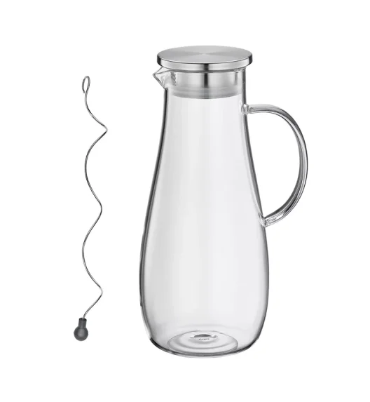CILIO | Tropicana | szklany dzbanek na wodę, ze spiralą na owoce, 2,0 l