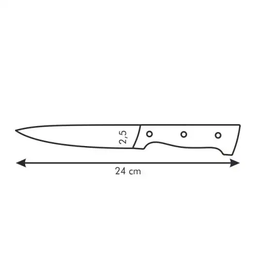 TESCOMA HOME PROFI Nóż uniwersalny, ostrze 13 cm / 880505.00
