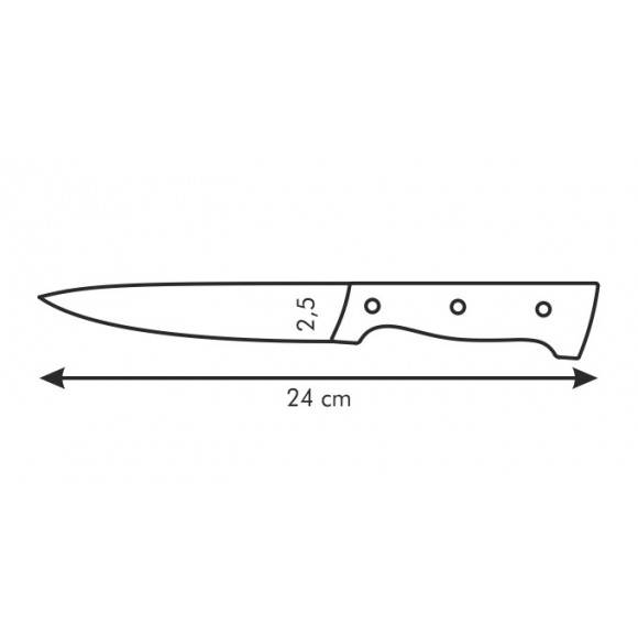 TESCOMA HOME PROFI Nóż uniwersalny, ostrze 13 cm / 880505.00