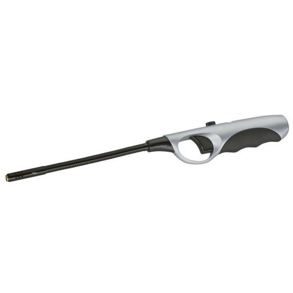 CILIO | Flexi Turbo | zapalarka gazowa, elastyczna szyjka, dł.35 cm, srebrna