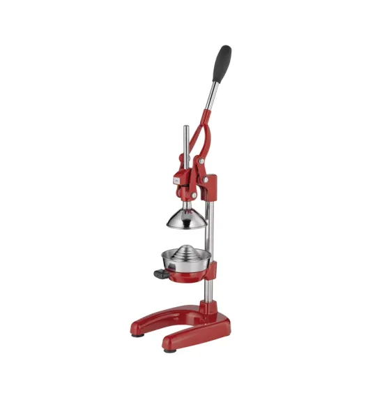 CILIO | Amalfi | wyciskacz do cytrusów, 18x23x43 cm, czerwony błyszczący