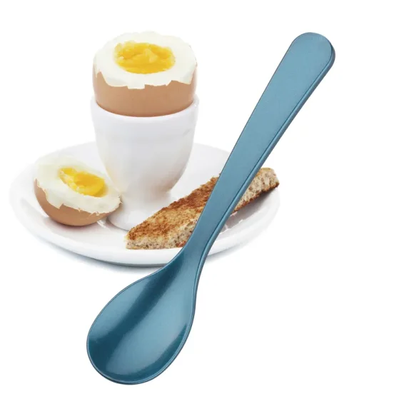 CILIO | Colore | łyżeczka do jajek, 12 cm, tworzywo sztuczne, turkusowa