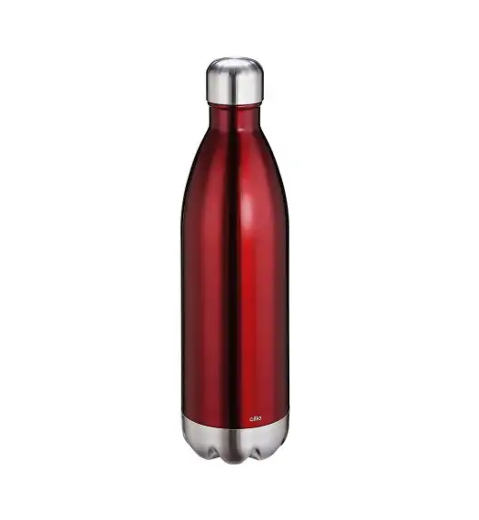 CILIO | Elegante | butelka termiczna, stalowa czerwona 1,0 l