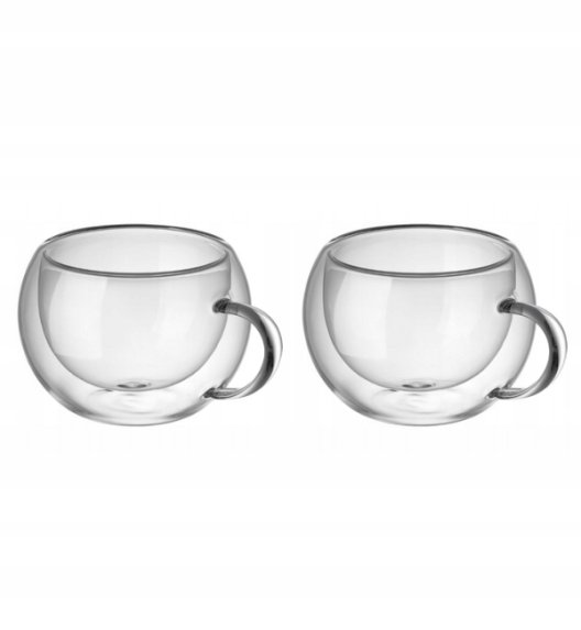 MG HOME | RENZA Zestaw 6 filiżanek termicznych z uchem 300 ml