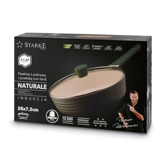 STARKE PRO NATURALE PATELNIA 28X8 CM Z/P
