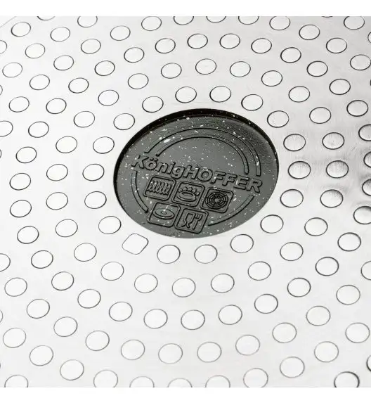 KONIGHOFFER KINGSTONE GARNEK 18X8CM Z/P INDUKCJA