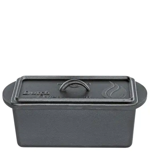 KÜCHENPROFI | Dutch Oven | żeliwna forma do pieczenia chleba, 28 x 12 x 10,5 cm, 3,0 l