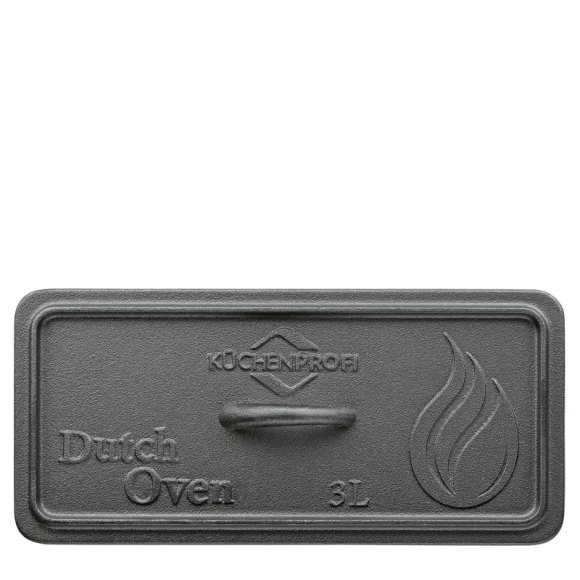 KÜCHENPROFI | Dutch Oven | żeliwna forma do pieczenia chleba, 28 x 12 x 10,5 cm, 3,0 l