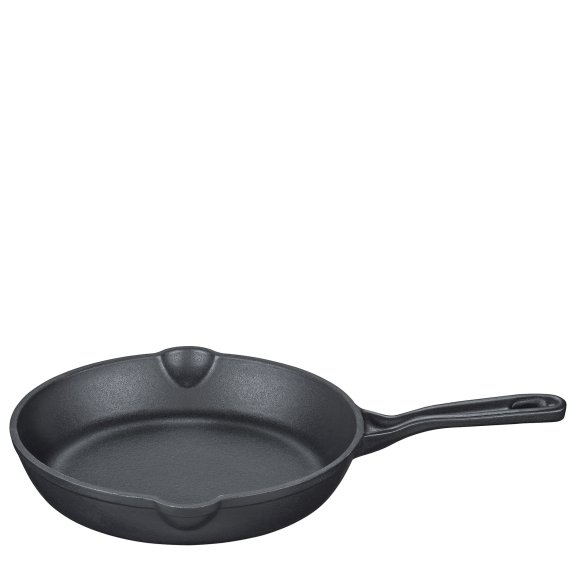 KÜCHENPROFI | Provence | patelnia żeliwna, śred. 20 cm, czarna