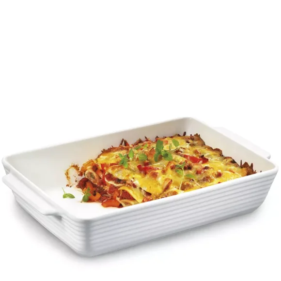 KÜCHENPROFI | BURGUND | brytfanna porcelanowa, prostokątna, 40,5 x 24,5 x 7,5 cm