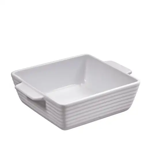 KÜCHENPROFI | Burgund | brytfanna porcelanowa, kwadratowa, 15 x 15 x 5 cm