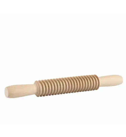 KÜCHENPROFI | wałek do krojenia makaronu, fettuccine 7 mm, drewno grabowe, dł. 31 cm