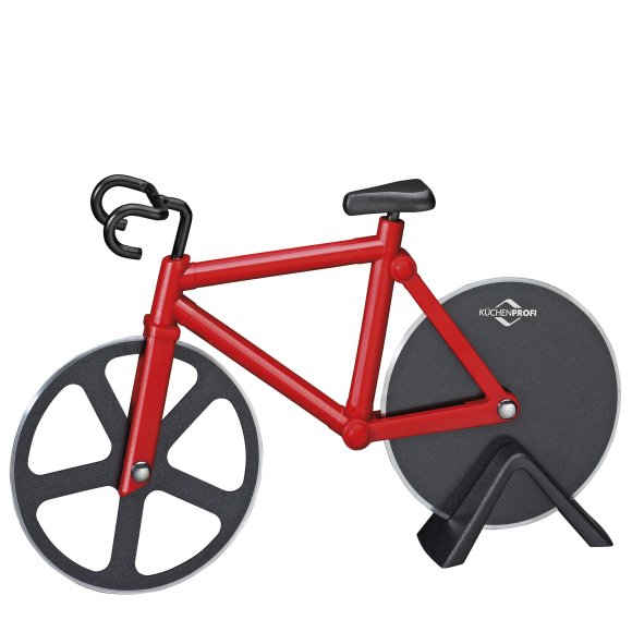 KÜCHENPROFI | Bike | nóż do pizzy, stal nierdzewna/tworzywo sztuczne, 18,5 x 3,5 x 11,5 cm