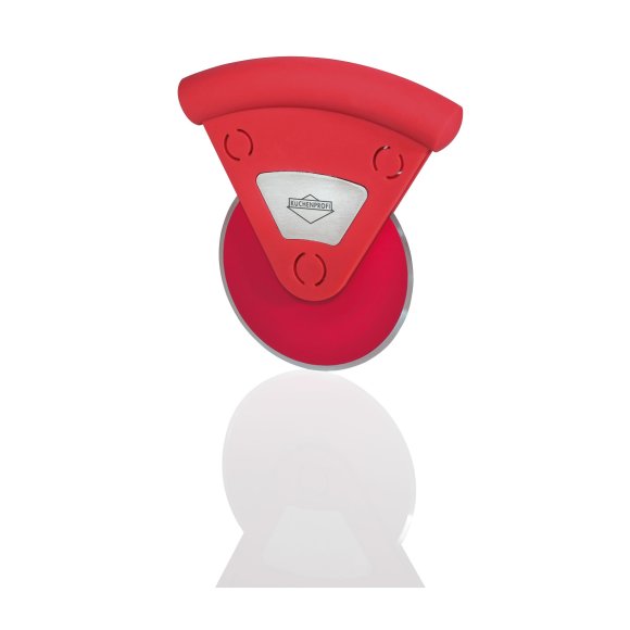 KÜCHENPROFI | nóż do pizzy, śred. 7,5 cm, czerwony