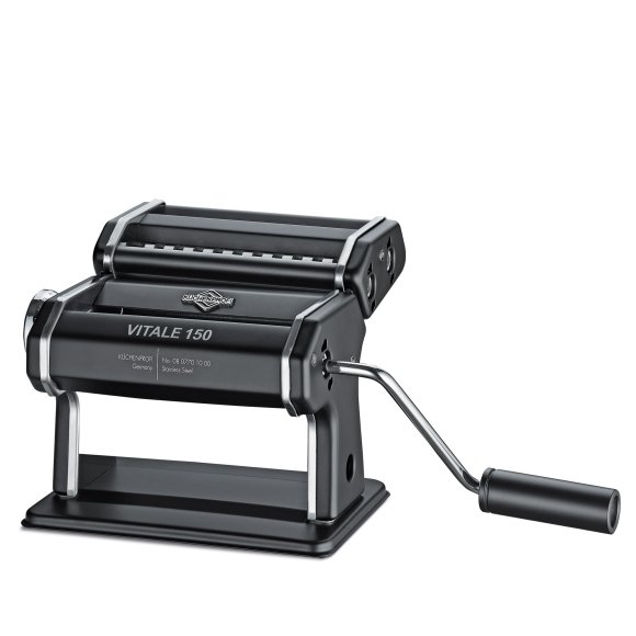 KÜCHENPROFI | Vitale 150 | maszynka do makaronu, 19 x 12,5 x 13 cm, czarna matowa