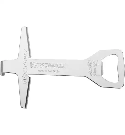 WYPRZEDAŻ! WESTMARK VACUMEX Otwieracz do słoików i butelek / Stal chromowana