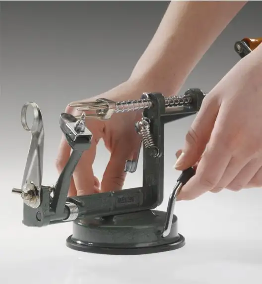 WYPRZEDAŻ! WESTMARK APFELTRAUM Urządzenie do obierania jabłek / 30,5 x 10,5 x 13 cm