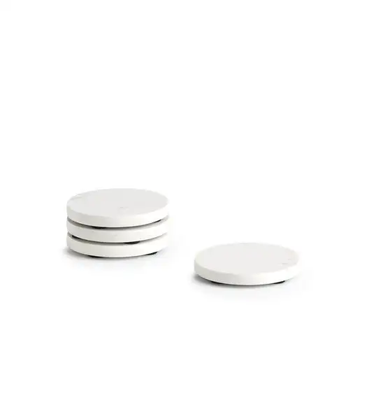 WYPRZEDAŻ! ZELLER Zestaw 4 podkładek pod szklankę / marmur