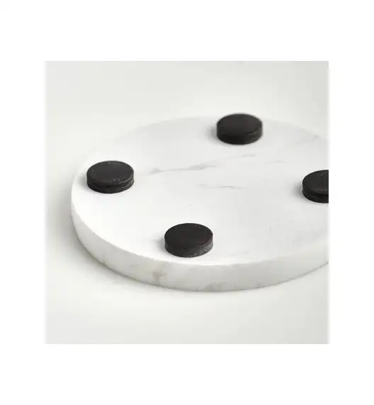 WYPRZEDAŻ! ZELLER Zestaw 4 podkładek pod szklankę / marmur