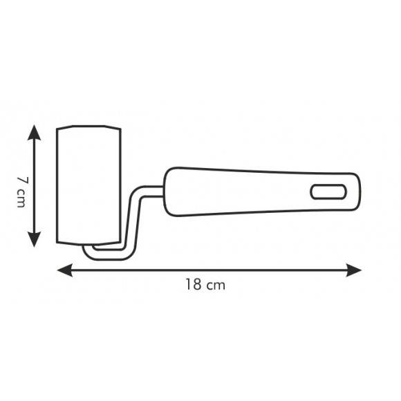 TESCOMA DELICIA Wałek do ciasta z rączką / tworzywo sztuczne