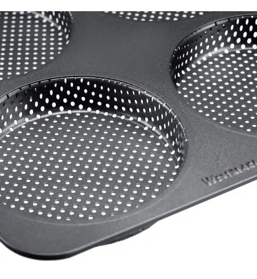 WYPRZEDAŻ! WESTMARK Forma do pieczenia 4 bułek do burgerów / duża / stal