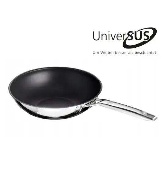 WYPRZEDAŻ! SCHULTE-UFER ASTRAL Wok 28 cm / do smażenia / ze strukturą powierzchni UniverSUS