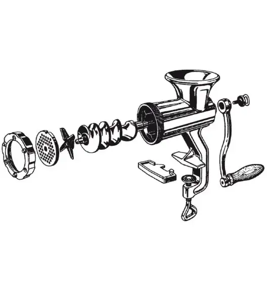 WYPRZEDAŻ1 WESTMARK Maszynka do mięsa mocowana do blatu 