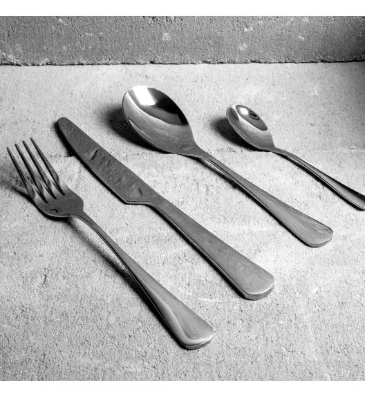 AMBITION RAVE Sztućce Komplet 24 el dla 6 osób / LUZEM / połysk