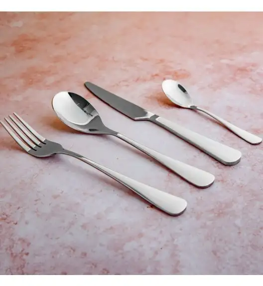 AMBITION RAVE Sztućce Komplet 24 el dla 6 osób / LUZEM / połysk