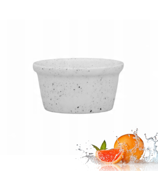 LUBIANA AMERYKA 6750 | Kokilka czarka 100 ml / porcelana x 12 SZTUK