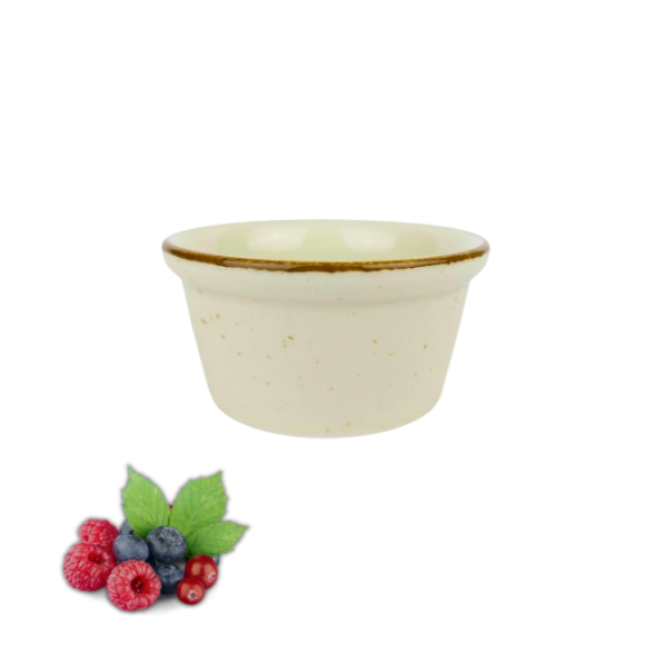 LUBIANA AMERYKA KE30 KREM | Kokilka czarka 100 ml / porcelana 