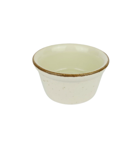 LUBIANA AMERYKA KE30 KREM | Kokilka czarka 100 ml / porcelana x 12 SZTUK