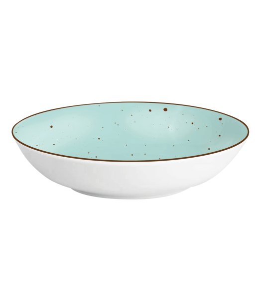 MG HOME | ZESTAW OBIADOWY Z PORCELANY GEMMA GREEN 18 EL / 6 OS