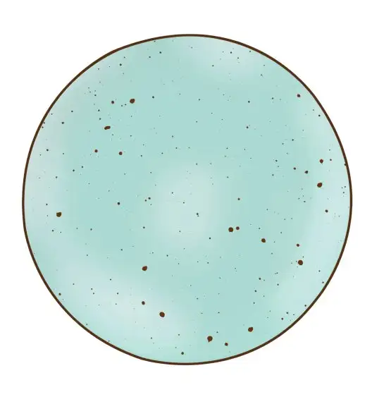 MG HOME | ZESTAW OBIADOWY Z PORCELANY GEMMA GREEN 12 EL / 4 OS