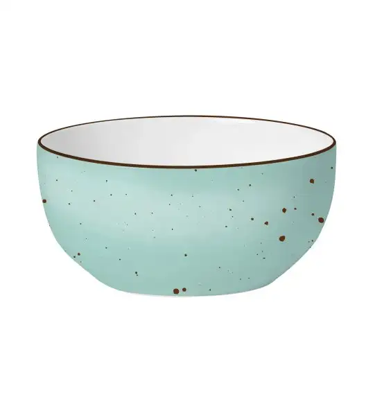 MG HOME | ZESTAW OBIADOWY Z PORCELANY GEMMA GREEN 12 EL / 4 OS