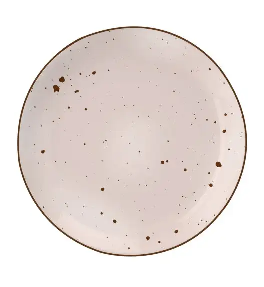 MG HOME | ZESTAW OBIADOWY Z PORCELANY GEMMA PINK 18 EL / 6 OS
